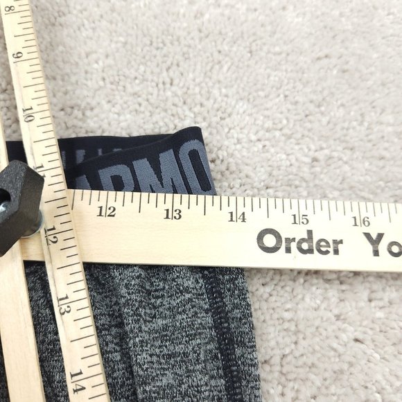 Under Armour Jogger Leggings Women's Small Gray Heatgear Loose Fit Elastic Waist - Picture 3 of 11